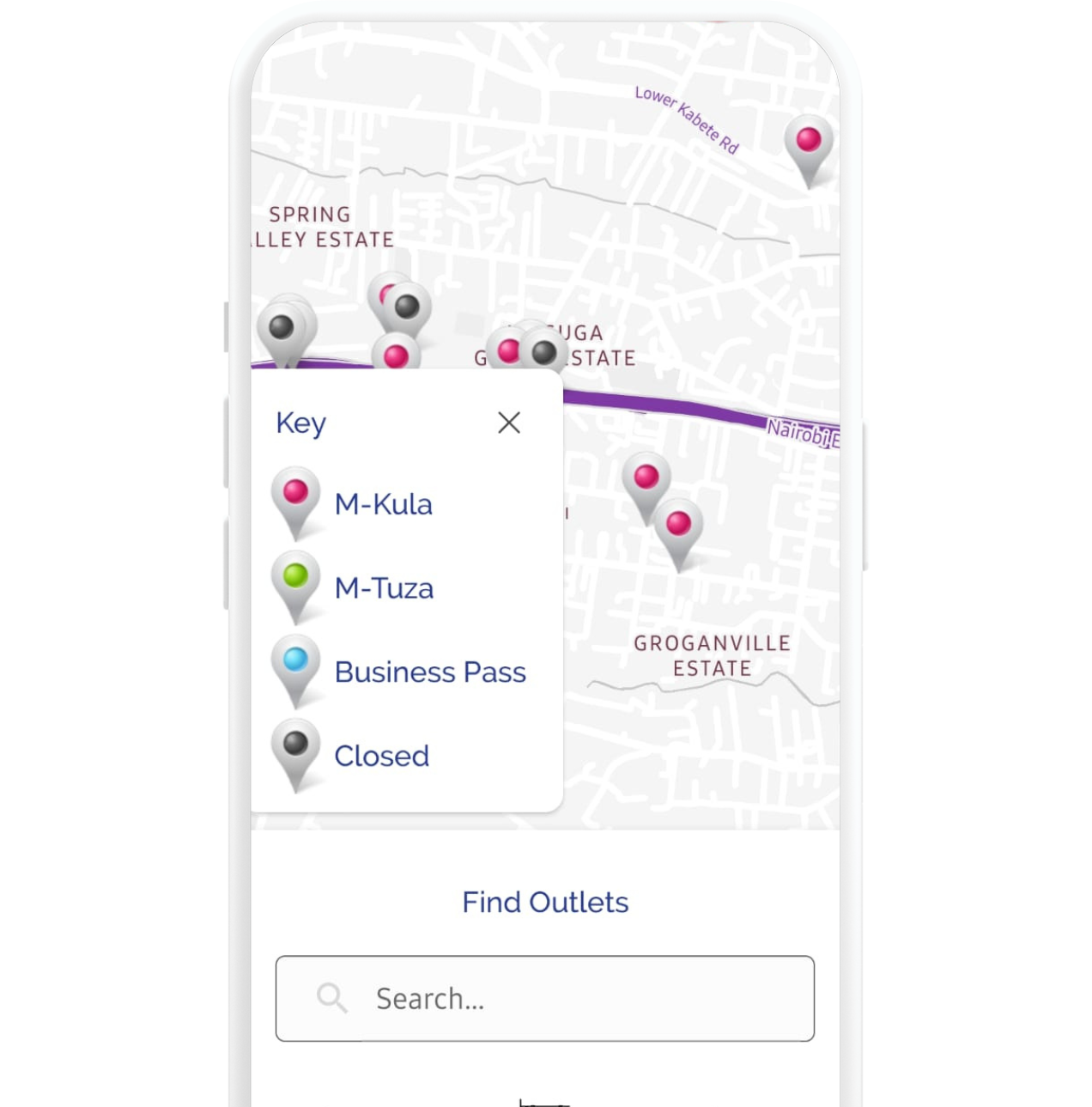 App screen